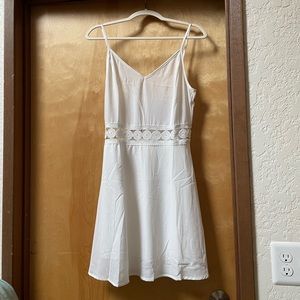 NWOT cute mini white dress